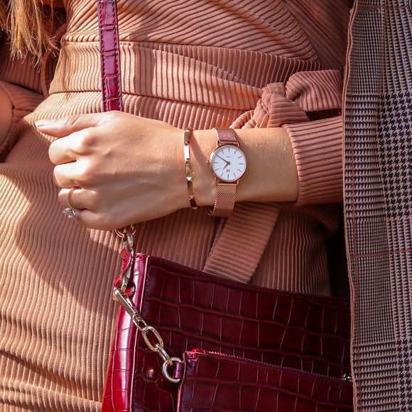 MVMT rose gold Avenue watch & bangle - Picture 4 of 6